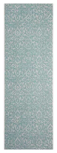 Turkusowo-beżowy dywan odpowiedni na zewnątrz NORTHRUGS Hatta, 70x140 cm - Dywany zewnętrzne - miniaturka - grafika 1