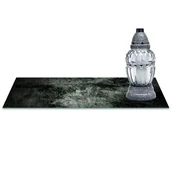 Lampiony i znicze - SZKLANA PODSTAWKA POD ZNICZE z dedykacją 60x20cm Beton 32c - miniaturka - grafika 1