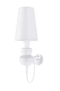 King Home Kinkiet QUEEN WALL 18 biała 1018W1.WHITE - Lampy ścienne - miniaturka - grafika 1