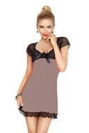 Piżamy damskie - HALKA IRINA (kolor granat, rozmiar M) - miniaturka - grafika 1