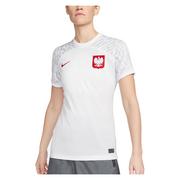 Piłka nożna - Koszulka piłkarska damska Nike Polska Stadium 2022/23 Home DN0773 - miniaturka - grafika 1