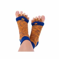 Bielizna lecznicza - Skarpety regulowane Orange/Blue -rozm. M - miniaturka - grafika 1