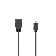 Złącza, przejściówki, adaptery - Adapter micro HDMI-HDMI HAMA - miniaturka - grafika 1