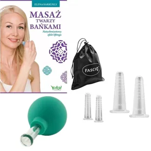 Zestaw do masażu twarzy bańkami chińskimi - Akcesoria medycyny naturalnej - miniaturka - grafika 1