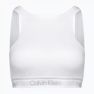 Bielizna sportowa damska - Biustonosz fitness Calvin Klein Medium Support bright white | WYSYŁKA W 24H | 30 DNI NA ZWROT - grafika 1