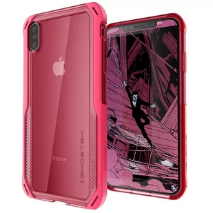 GHOSTEK Etui CLoak 4 do Apple iPhone Xs Max (kolor różowy) GH_GHOCAS1053 - Etui i futerały do telefonów - miniaturka - grafika 1