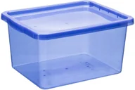 Pojemniki na zabawki - PLAST TEAM - Pojemnik plastikowy na zabawki - pudełko skrzynia kosz - śliwkowy - 20 L - miniaturka - grafika 1