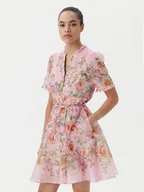 Sukienki - Hale Bob Sukienka letnia 4YPR654A Różowy Regular Fit - miniaturka - grafika 1