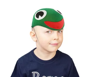 GoDan Czapka &quot;Żabka&quot CZZAB-YH - Dodatki do strojów karnawałowych - miniaturka - grafika 1