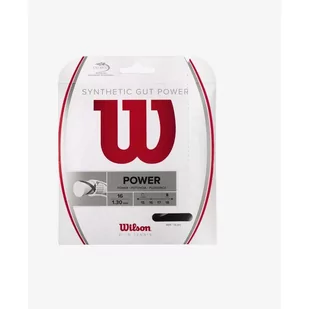 Naciąg Wilson Synthetic Gut Power set 12 m 1,30 mm - Tenis ziemny - miniaturka - grafika 1