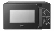 Kuchenki mikrofalowe - Midea Microwave oven MM20CF2EBK Free standing 20 L 700 W Black - miniaturka - grafika 1