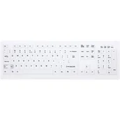 Klawiatury - Cherry AK-C8100F-FU1-W/US (AK-C8100F-FU1-W/US) Biała - miniaturka - grafika 1