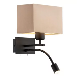 Argon Kinkiet 1X15W E27 +1x4,5W LED BILL 1043 RABAT 1043 - Lampy ścienne - miniaturka - grafika 1