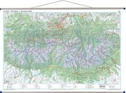 Mapy i plansze edukacyjne - Tatry polskie i słowackie mapa ścienna 1:50 000, Eko-Graf - miniaturka - grafika 1