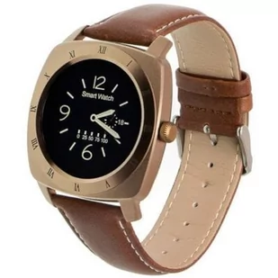 Garett Electronics Garett Electronics Pasek skórzany GT16 brązowy - Akcesoria do smartwatchy - miniaturka - grafika 3