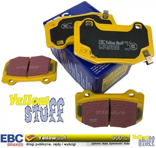 Klocki hamulcowe tylne EBC YellowStuff Ford Mustang Shelby GT350 5,2 V8 2016-2020 - Klocki hamulcowe - miniaturka - grafika 2