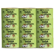 Mokra karma dla kotów - Paka Zwierzaka- karma mokra Indyk i cielęcina 12x200g - miniaturka - grafika 1