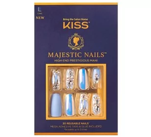 Majestic Nails My Jewel Kiss, Sztuczne paznokcie, 30 szt. - Sztuczne paznokcie i akcesoria - miniaturka - grafika 1