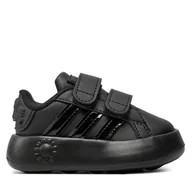 Buty dla dziewczynek - Sneakersy adidas STAR WARS Grand Court Cf I IH7579 Czarny - miniaturka - grafika 1
