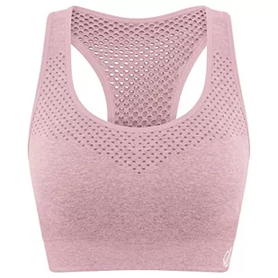 Dare 2b Damski biustonosz Dont Sweat It Bra ró?owy (powder pink) XS - Biustonosze - miniaturka - grafika 1