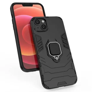Ring Armor etui do iPhone 14 Pro Max pancerny pokrowiec uchwyt magnetyczny ring czarne - Etui i futerały do telefonów - miniaturka - grafika 9