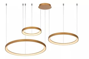 Vidal LED lampa wisząca 3-punktowa matowe złoto/mosiądz 46403/99/02 - Lampy sufitowe - miniaturka - grafika 1