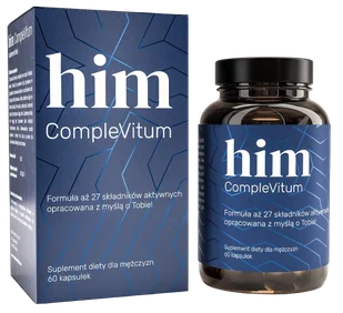 NOBLE HEALTH Him CompleVitum, 60 kapsułek - Witaminy i minerały - miniaturka - grafika 1