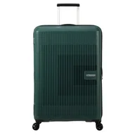Walizki - Walizka duża poszerzana American Tourister AeroStep - bright orange - miniaturka - grafika 1