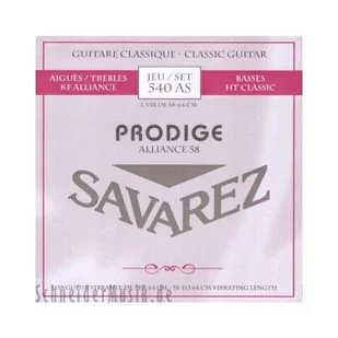 Savarez Prodige Classic Saiten, 58/64cm - Struny gitarowe  - miniaturka - grafika 1