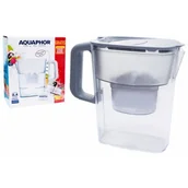 Deski do krojenia - Dzbanek filtrujący Basic Aquaphor Kompakt 2,4 l z wkładem B100-25 Maxfor ze zdejmowaną rączką szary - miniaturka - grafika 1