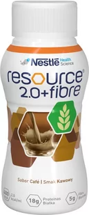 NESTLE Resource 2.0+Fibre 4x200 ml smak kawowy - Żywienie medyczne - miniaturka - grafika 2