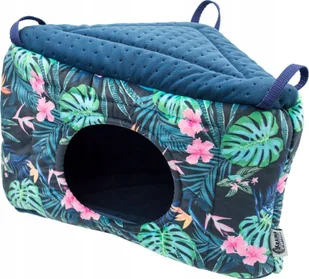 Kraina Tuptusia Tropikalny Las domek narożny - Akcesoria dla gryzoni - miniaturka - grafika 1