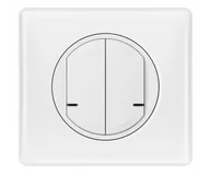 Wyłączniki światła i elektryczne - Legrand Łącznik oświetlenia i gniazd świecznikowy - miniaturka - grafika 1