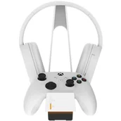 Akcesoria do Playstation - Stacja ładująca SNAKEBYTE XSX Combo Charge X Biały - miniaturka - grafika 1