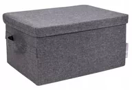 Pudła i pojemniki do przechowywania - Bigso Box of Sweden bigso Box of Sweden 1012 pudełko do przechowywania drobnych poliestru kolor szary 35 x 26 x 19 cm 1012 - miniaturka - grafika 1