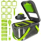 Siekacze tarki i szatkownice - Szatkownica Do Warzyw Krajalnica Tarka Fizz 22W1 - miniaturka - grafika 1