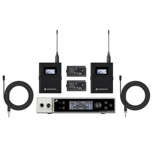 S‌ennheiser EW-DX MKE 2 SET (R1-9) - ZESTAW PODWÓJNY Z NADAJNIKAMI MINIATUROWYMI Z MIK. MKE 2, 520-608 MHz ♦ 30 DNI NA ZWROT ♦ GWARANCJA DOO... - Mikrofony estradowe - miniaturka - grafika 1