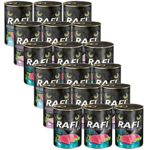 RAFI Cat Adult Sterilised Mix Smaków 18x400g - Mokra karma dla kotów - miniaturka - grafika 1