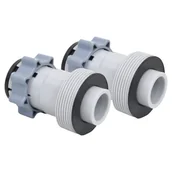 Akcesoria do basenów - vidaXL Lumarko Adaptery do węży basenowych, typ B, 2 sztuki! 92805 - miniaturka - grafika 1