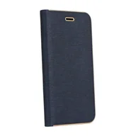 Etui i futerały do telefonów - Forcell Kabura LUNA Book Gold do IPHONE 7 / 8 / SE 2020 granatowy - miniaturka - grafika 1