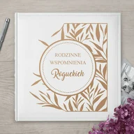 Albumy fotograficzne - Duży album na zdjęcia z grawerem dla pary na ślub rocznicę parapetówkę - miniaturka - grafika 1