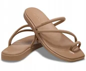Sandały damskie - Crocs Damskie Buty Sandały Klapki Miami Toe Loop 209862 Sandal 39-40 - miniaturka - grafika 1