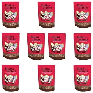 Dolina Noteci Superfood Karma Mokra Bogata W Wołowinę Z Sercami Z Gęsi 10 X  300G Zestaw - Mokra karma dla psów - miniaturka - grafika 1