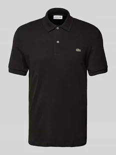 Koszulka polo o kroju regular fit z detalem z logo - Koszulki męskie - miniaturka - grafika 1