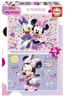 Puzzle - Educa, Puzzle, Disney, Myszka Minnie, 2 x 48 el. - miniaturka - grafika 1