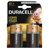 Baterie i akcesoria - DURACELL BATTERY ALKALINE BASIC LR20/D M BLISTER *2 - miniaturka - grafika 1