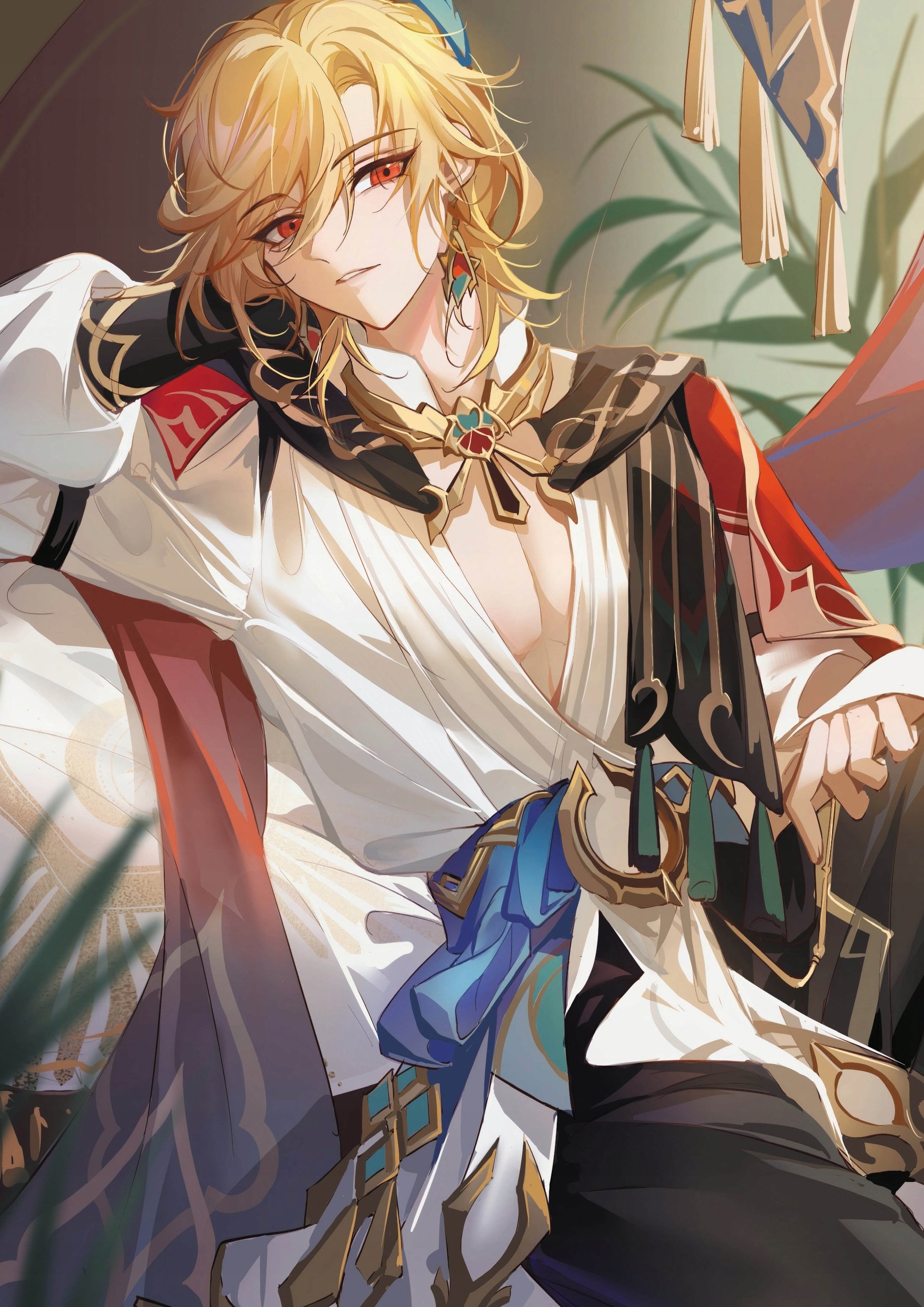 Plakat A3 Genshin Impact Anime Gra Kaveh