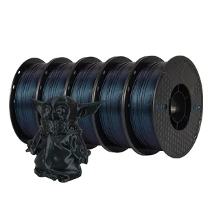 5 kg filamentu PLA Pro do druku 3D, wielokolorowy połysk, średnica 1,75 mm, 5 kg spalonego tytanu - Filamenty i akcesoria do drukarek 3D - miniaturka - grafika 1