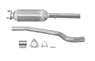 Układ wydechowy - akcesoria - HELLA 8LH 366 080-731 filtr cząstek stałych – Easy2Fit Kit – Euro 4 – dwuczęściowy – zestaw z elementami montażowymi – węglik krzemu (do ruchu krótkiego i długodystansowego) - miniaturka - grafika 1