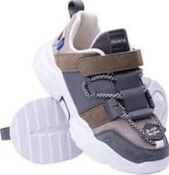 Buty dla dziewczynek - Iguana Dziecięce buty sportowe Iguana Brio Tb brązowe rozmiar 30 - miniaturka - grafika 1